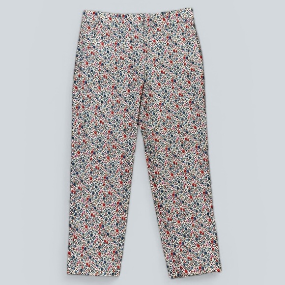 LOFT Riviera Slim Ankle Pants – Floral - Picture 3 of 8